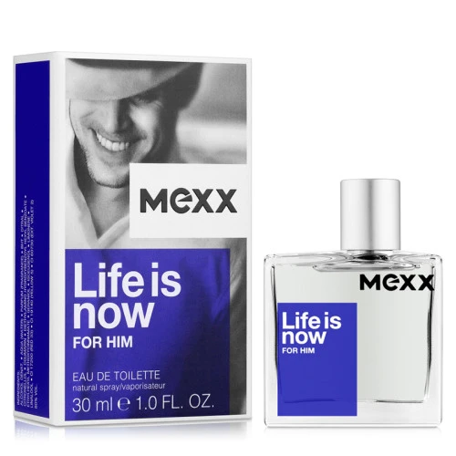 Туалетна вода Mexx Life is Now for Him для чоловіків