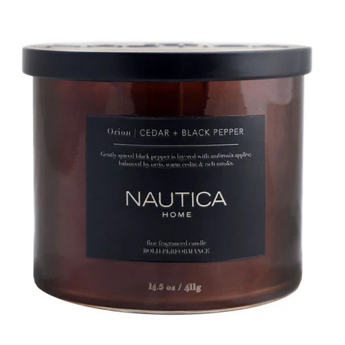 Ароматизована свічка Nautica Orion для чоловіків та жінок