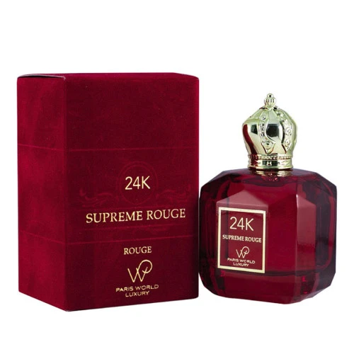 Парфумована вода Paris World Luxury 24K Supreme Rouge для чоловіків та жінок