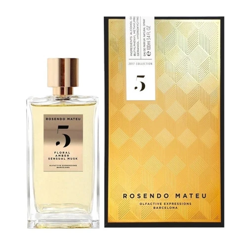 Парфумована вода Rosendo Mateu Olfactive Expressions No.5 Floral, Amber, Sensual Musk для чоловіків та жінок