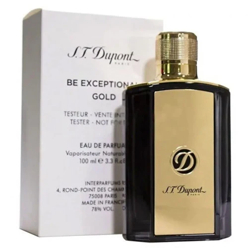 Парфюмированная вода S.T. Dupont Be Exceptional Gold для мужчин