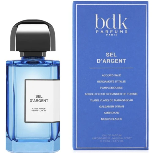 Парфумована вода BDK Parfums Sel d'Argent для чоловіків та жінок