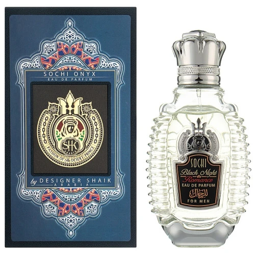Парфумована вода Shaik Sochi Onyx Black Night Romance For Men для чоловіків