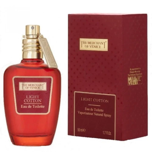Туалетна вода The Merchant Of Venice Light Cotton для чоловіків та жінок