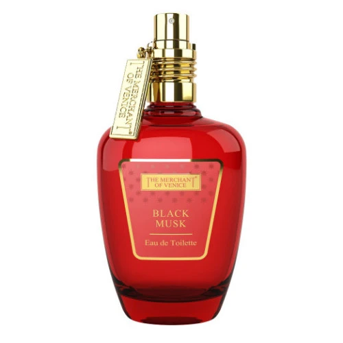 Туалетна вода The Merchant of Venice Black Musk для чоловіків та жінок