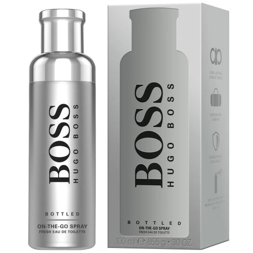 Туалетна вода Hugo Boss Bottled On-The-Go Spray Fresh Eau De Toilette для чоловіків
