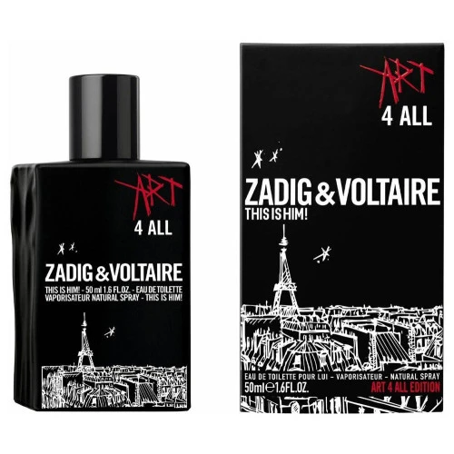 Туалетна вода Zadig & Voltaire This Is Him! Art 4 All для чоловіків