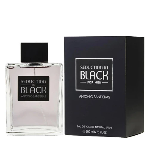 Туалетна вода Antonio Banderas Seduction in Black для чоловіків