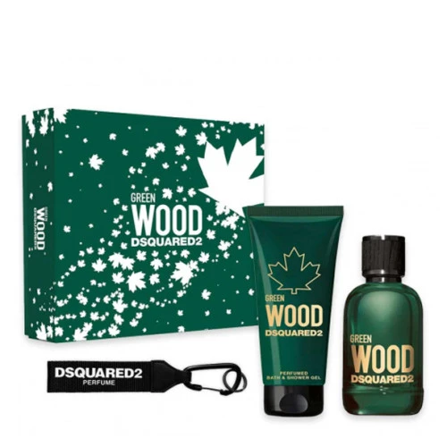 Набір Dsquared2 Green Wood Pour Homme для чоловіків