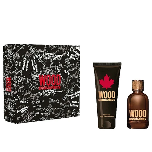 Набір Dsquared2 Wood Pour Homme для чоловіків