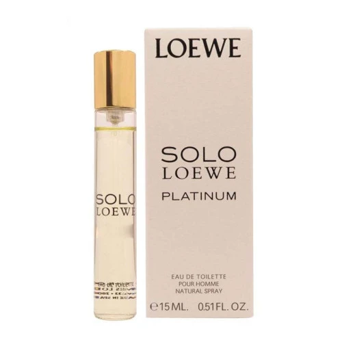Туалетна вода Loewe Solo Loewe Platinum для чоловіків