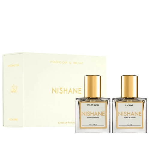 Набір Nishane Hacivat & Wulong Cha Extrait Duo Set для чоловіків та жінок