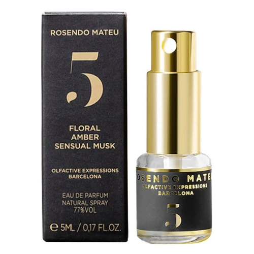Парфумована вода Rosendo Mateu Olfactive Expressions No.5 Floral, Amber, Sensual Musk для чоловіків та жінок