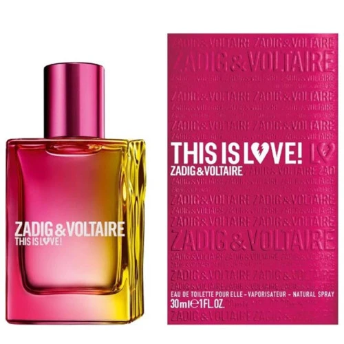 Парфюмированная вода Zadig & Voltaire This is Love! for Her для женщин