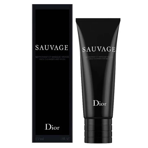 Очищувальний засіб-маска для обличчя Christian Dior Sauvage Face Cleanser And Mask 2-In-1 для чоловіків