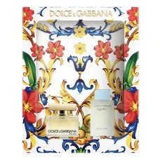Набор Dolce & Gabbana Mini Set (The One + Light Blue) для женщин