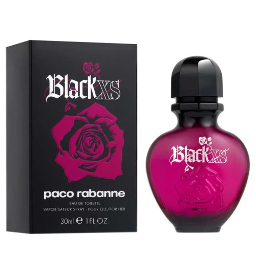Туалетна вода Paco Rabanne Black XS for Her для жінок