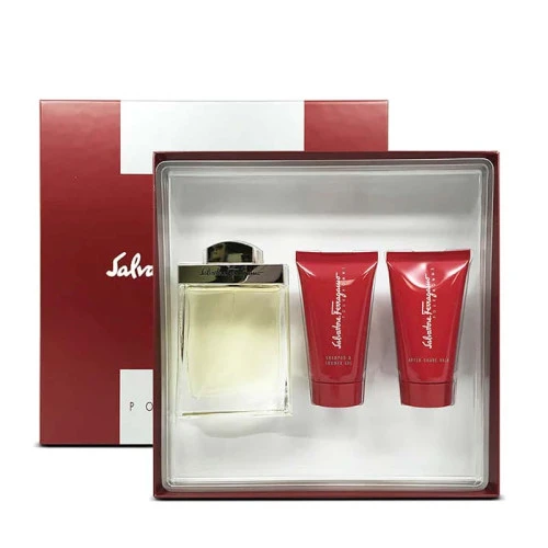 Набор Salvatore Ferragamo Pour Homme для мужчин