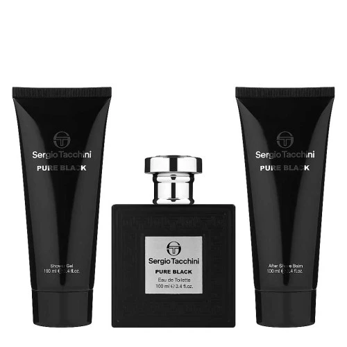 Набір Sergio Tacchini Pure Black для чоловіків