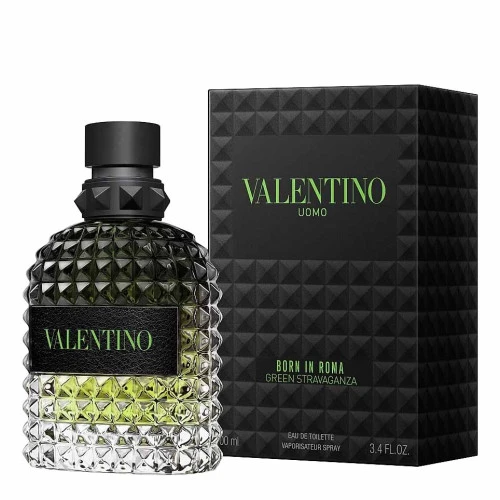 Туалетна вода Valentino Uomo Born in Roma Green Stravaganza для чоловіків
